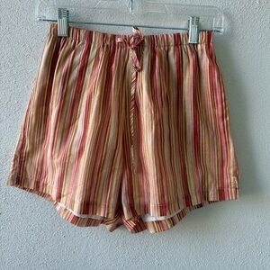 Charlie Holiday Anthropologie Payne XS Stripe Shorts Beach Vacation Pool Cruise